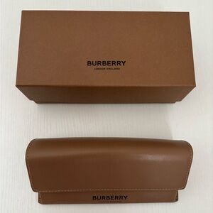 Burberry glasses case and box ONLY
